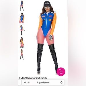 YANDY sexy racecar driver